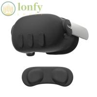 ราคา Lonfy ฝาครอบเลนส์ VR ป้องกันรอยขีดข่วน EVA แบบพกพา สีดํา สําหรับ Meta Quest 3 (16596471279)