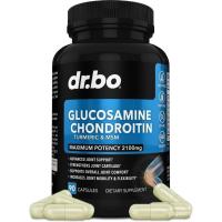 ราคา Glucosamine Chondroitin MSM - อาหารเสริมเพื่อสุขภาพข้อต่อ 2100 มก. กระดูกเข่าและข้อต่อ - อาหารเสริมเม็ด Advanced Glucosamine Sulfate Capsules อาหารเสริมข้อต่อ f (50702355266)