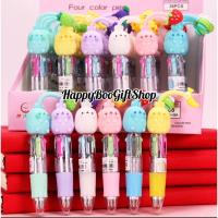 ราคา ปากกาสี molang ปากกาหงอน 4 สี mini น่ารัก molang (40120835353)