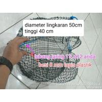 ราคา บัวเจาะรู 50 ซม.x40 ซม. ตาข่ายพลาสติก pvs เคลือบเหล็กหนา 8 มม. (28727975595)