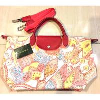 ราคา Longchamp Fleurs De Ravello ไซส์ M สี Rose, Limited Edition (Summer 2014) แท้ (395305339)