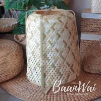 ราคา บ้านหวาย - โคมไฟไม้ไผ่ ขนาด 40 X 55 CM (โคมไฟ) (41802090480)