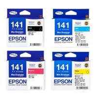 ราคา ตลับหมึกอิงค์เจ็ท epson สีดำ T141190 (141) หมึกพิมพ์แท้คุณภาพเยี่ยม (13560584522)