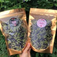 ราคา ดอกอัญชัน อัญชันตากแห้ง ชาสมุนไพร อัญชันทำขนม ขนาด 50g Butterfly pea flower tea Organic 100% (6328782386)