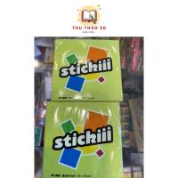 ราคา [ 2 แพ็ค ] โน้ต สติดี้ โน้ต โน้ต แบบเหลี่ยม ขนาด 3x3 นิ้ว ผสม 5 สี x 20 แผ่น (40777209110)