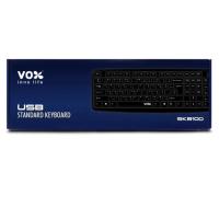ราคา คีย์บอร์ดมีสาย สีดำ VOX SKB-100 ซื้อ1 แถม1 (ประกัน 1ปี) ปุ่ม สีไม่ลอก ทนทาน ยืดอายุการใช้งาน ส่งของทุกวัน (27281159684)
