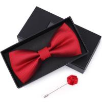 ราคา สีแดงพิมพ์ละเอียดผูกโบว์ชายแต่งงานเจ้าบ่าวผู้ชายที่ดีที่สุดเสื้อสูทสีแดงสไตล์เกาหลีโบว์ (52651182852)