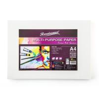 ราคา Renaissance กระดาษ 100 ปอนด์ A4 กระดาษวาดเขียน 200แกรม ผิวหยาบ ระบายสีน้ำได้ (2333920934)