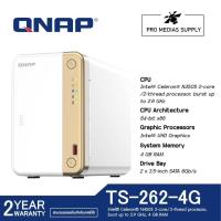 ราคา QNAP TS-262-4G Intel Celeron N4505 2-Bay NAS (27660265834)