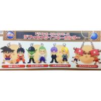 ราคา (ของแท้ มือสอง สภาพดี) พวงกุญแจ #ดราก้อนบอล & วันพีช Strap Figure Mascot Dragon Ball Z & OnePiece JUMP 40th ครบชุด (42468880703)