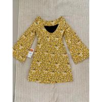 ราคา เดรสลายดอกสีเหลือง ของใหม่ zara (22478203656)