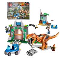 ราคา firstbuy_ตัวต่อเลโก้ SY 1082 จูราสสิคเวิลด์ชุดทีเร็กซ์บุก Jurassic World Trex Breakout จำนวน 289 ชิ้น มาใหม่ (3208920163)