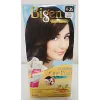 ราคา บีเง็น เปลี่ยนสีผม BIGEN CREAM COLOR ONE PUSH NO.4-35 / บีเง็น น้ำตาลเข้มคาราเมล ย้อมผม ปิดผมขาว (11517515408)