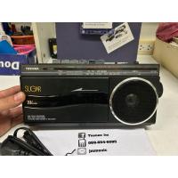 ราคา TOSHIBA RT-F37 [220V] เครื่องเล่นเทป+วิทยุ ใช้งานเต็มระบบ เสียงดีมาก [ฟรีสายไฟ (24107442047)