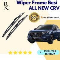 ราคา ที่ปัดน้ําฝนใบมีดโลหะสําหรับ Honda CRV Gen 1, Gen 2, Gen 3 และ All New CRV Conventional โครงเหล็ก 1 ชุดซ้ายและขวา (52001449998)