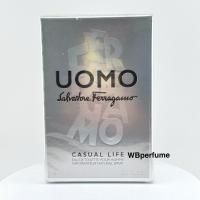 ราคา น้ำหอมแท้100% SALVATORE FERRAGAMO น้ำหอมผู้ชาย Uomo Casual Life EDT ขนาด 100 มล. (6453205341)