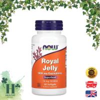 ราคา พร้อมส่ง NOW Foods Royal Jelly 1000 mg 60 Softgels (25987032445)