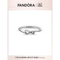ราคา ☇Pandora สัญลักษณ์ดอกกุหลาบนิรันดร์ของ แหวนวงกลมเงิน 925 ดีไซน์เฉพาะคู่ที่หรูหรา (23248565192)