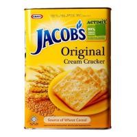 ราคา (2 กระปุก) Jacob's Original Cream Cracker ขนมปังจาค็อบส์ จาค็อบส์ ออริจินอล ครีม ขนาด 700 กรัม (7862433669)