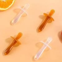 ราคา เด็กซิลิโคนการฝึกอบรมแปรงสีฟัน Bpa ฟรี Banana Shape ปลอดภัย Toddle ยางกัด Chew ของเล่น Teething Baby Oral Health Care (57252975966)