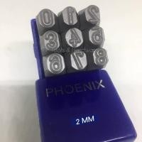 ราคา เหล็กตอกตัวเลข ตัวตอกเลข ตอกเลขเครื่อง ยี่ห้อ Phoenix (18365461680)