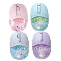 ราคา ทรายไหลเมาส์ไร้สายบลูทูธ 2.4GHz การออกแบบการ์ตูนสร้างสรรค์ Ergonomic Type-C ชาร์จเงียบคอมพิวเตอร์ Optical Mice สําหรับ PC แล็ปท็อปแท็บเล็ต (56602631291)