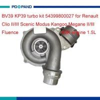 ราคา Engine turbo charger kit BV39 compressor supercharger 54399800027 for Renault Clio Megane Scenic Mo (50951748892)