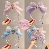 ราคา มงกุฎ Headwear ของขวัญวันเกิดสาวโบว์ผูกผม Hoop (27755326104)