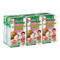 ราคา (แพ็ค 6กล่อง) อร่อยดี กะทิอบควันเทียน ดอกไม้หอม 250 มล x 6 กล่อง (29908001771)