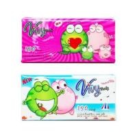 ราคา ทิชชู๋เช็ดหน้า สีขาว ยี่ห้อ vivy เฟรชชี่ ซอพท์แพ็ค ใน1ห่อจำนวน 150 แผ่นคู๋(มีราคาขายส่ง) (ราคา/ห่อ) (5357064693)