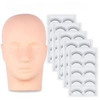 ราคา หุ่นขนตาปลอม พร้อมซิลิโคน สําหรับฝึกต่อขนตา (17134124883)