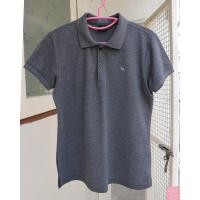 ราคา [Polo Shirt] เสื้อโปโล Geeko สีเทาเข้ม XL ตัวเล็ก มือสอง สภาพดี (8229228881)