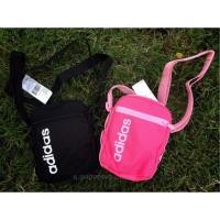 ราคา โล๊ะสต๊อค!! พร้อมส่งกระเป๋าสะพายข้างรุ่นใหม่ล่าสุด Adidas Linear core organizer bag มีสีชมพูกับดำนะคะ (1823017219)
