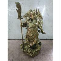 ราคา เทพกวนอู 5ธงมังกรงานทองเหลือง (5113345625)