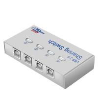 ราคา ตัวสลับเครื่องพิมพ์ Printer Switch USB 2.0 Hub Auto Sharing Switch 2 / 4 Ports for Computer PC Printer Mini (6672215882)