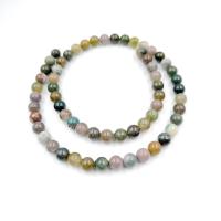 ราคา ลูกปัดหินแท้ ลักษณะเม็ดกลม หินแฟนซีแจสเปอร์ (Fancy Jasper) 6 mm - (LZ-601) (27955501581)