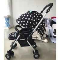 ราคา รถเข็นเด็ก แบรนด์ Aprica รุ่น Laura Cocochi Limited สีดำลายจุด (1326793344)