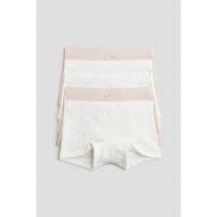 ราคา H&M(เอชแอนด์เอ็ม) ชุดบ็อกเซอร์บรีฟส์ 5 ชิ้น เด็กผู้หญิง 0688916_7 (27487397199)