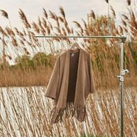 ราคา Sinsay : Caramel Faux Suede Fringe Kimono (5180841730)