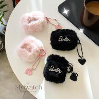 ราคา เคสหูฟังบลูทูธ TPU นิ่ม กันตก ลายตุ๊กตาบาร์บี้ สําหรับ Apple Airpods 1 2 3rd Pro 2 Airpods Pro 2 (24651975838)