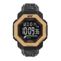 ราคา TIMEX TW2V89000 UFC Knockout นาฬิกาข้อมือผู้ชาย สายเรซิ่น สีทอง หน้าปัด 49 มม. (24902984726)