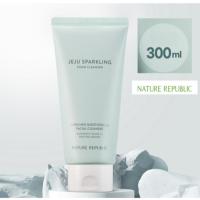 ราคา [NATURE Republic] Jeju Sparkling Foam Cleanser 300ml/150ml (26072136535)