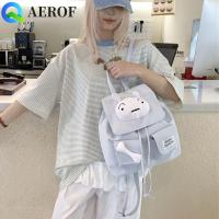 ราคา AEROF กระเป๋าเป้สะพายหลัง Crayon Shin-chan, กระเป๋าเป้สะพายหลังสุนัขสีขาวสีฟ้าสไตล์ญี่ปุ่น, ไนลอนแบบพกพา Kawaii นักเรียนนุ่มกระเป๋านักเรียนกลางแจ้ง (29443287275)