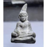 ราคา P376พระท่ากระดาน เนื้อว่าน พิมพ์ใหญ่ มีจาร ไม่ทราบที่ (26689184411)