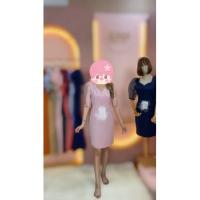 ราคา เดรสออกงานสีชมพู งานแต่ง งานป้าย (16082693501)