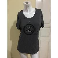 ราคา เสื้อยืดสีเทาChanel (84283046)
