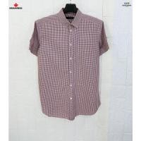 ราคา DSQUARED2 แท้ อก43 เสื้อเชิ๊ตแขนสั้นลายสก๊อตถี่โมเสกคลาสสิกสปอต (26478316751)