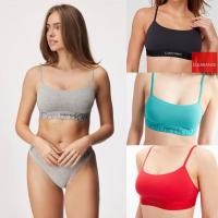 ราคา Sale พร้อมส่ง calvin klein embossed bralette บรา คาลวินไคลน์ ของแท้ ใส่รับตรุษจีน บราแดง (20995681075)