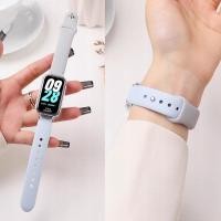 ราคา สายรัดซิลิโคน + สําหรับ Xiaomi Band 9 Active/Redmi Band 3 สร้อยข้อมือสําหรับ Xiaomi Mi Smart Band 9 Active (29720156872)