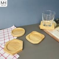 ราคา รองแก้วไม้ ไม้ยางพารา (10919056294)